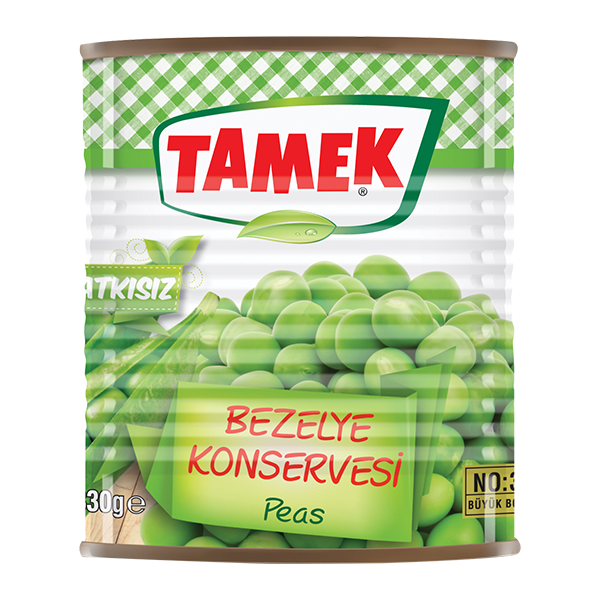 tamek petit pois 1/1(bezelye) 830 gr