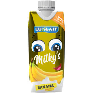 shaker banane 25ml uht 3.5%mg luxlait