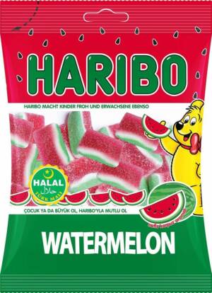 haribo watermelon 80gr (pasteque)
