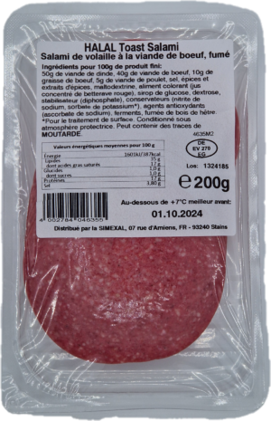 toast salami 200gr 4635