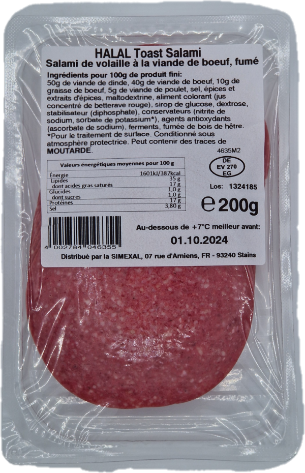 toast salami 200gr 4635