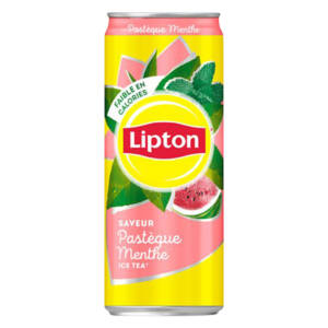 lipton saveur pasteque-menthe canette 33cl