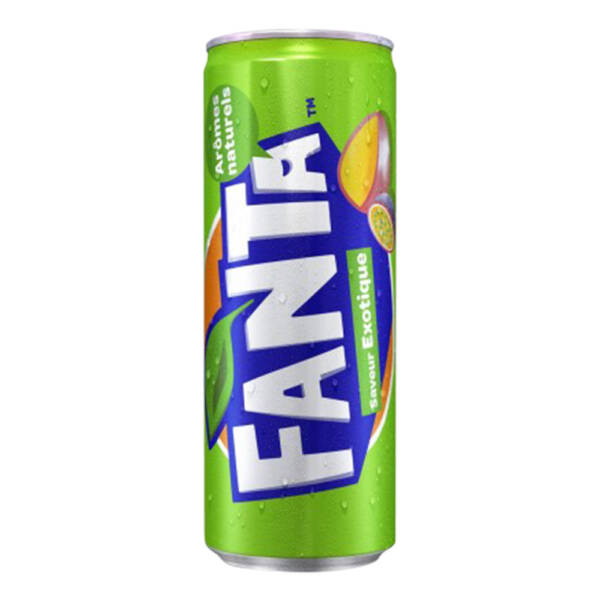 fanta delice tropical(exotique) canette 33 cl