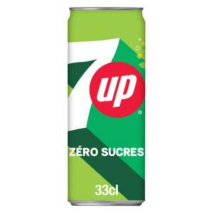 7up citron zero canette 33 cl