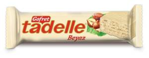 tadelle gaufrette chocolat blanc 35gr (beyaz) 46