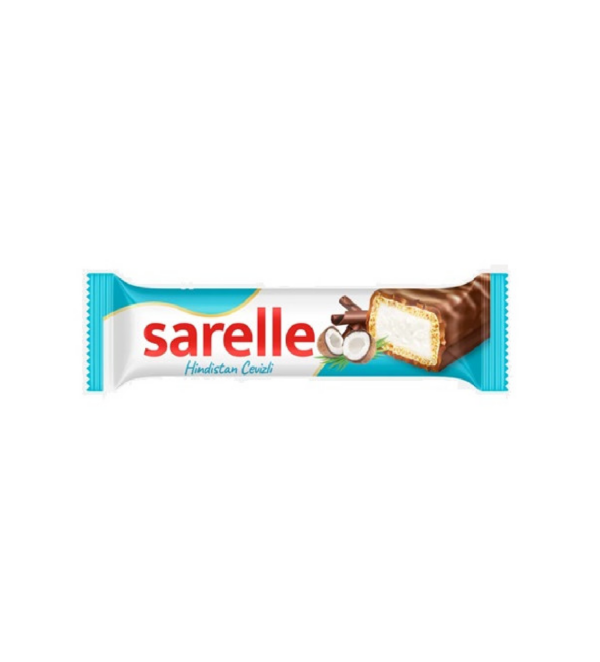 sarelle gaufrette noix de coco 33gr (hindistan cevizli) 45