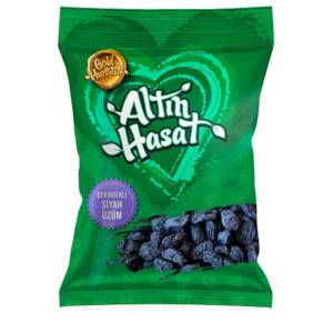 altin hasat siyah kuru uzum 200gr (mor 32)