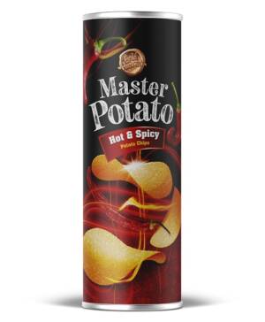 chips master - potatos acili 160gr (kirmizi)