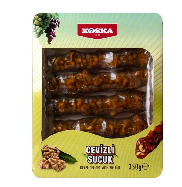 koska cevizli uzum sucuk ( noix enrobe) 350gr