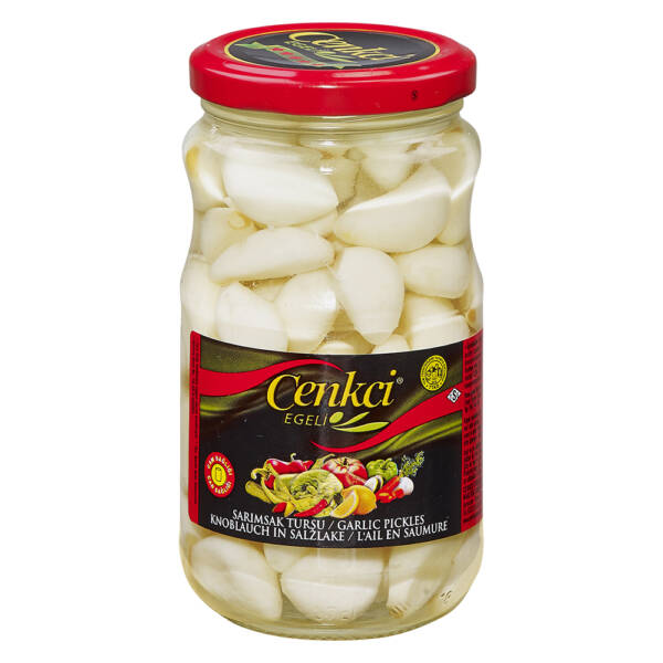 cenkci  l'ail en saumure 350gr (sarmisak tursu)