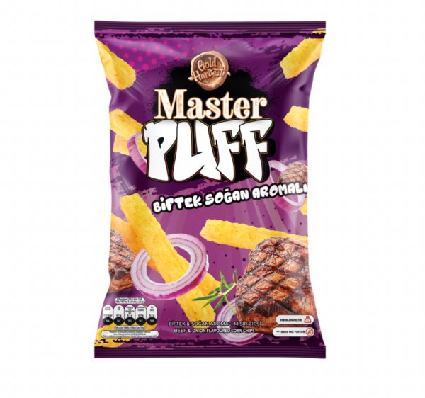 chips master puff steak oignon (biftek-soganli) 90gr