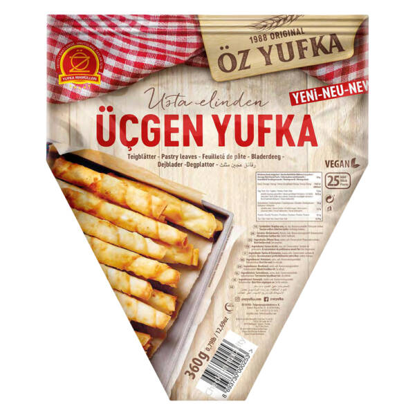 pate feuillete triangle oz 360gr  (ucgen)