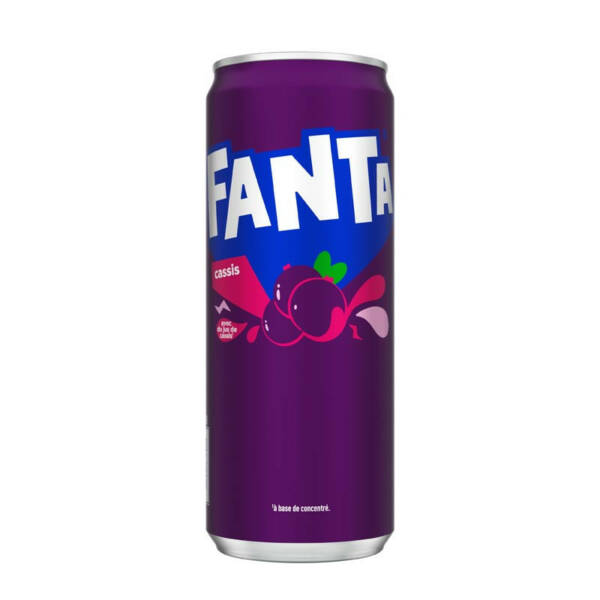 fanta cassis canette 33cl