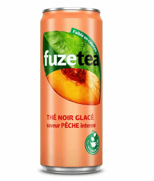 fuzetea  peche canette 33cl