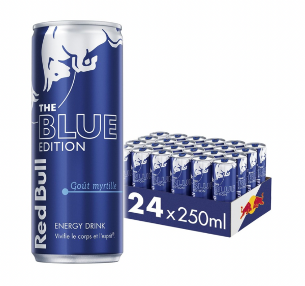 red bull  gout myrtille  blue edition  25cl